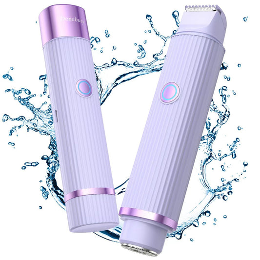 Double Head 2-in-1 Shaver Smooth & Painles Face & Body Shaving