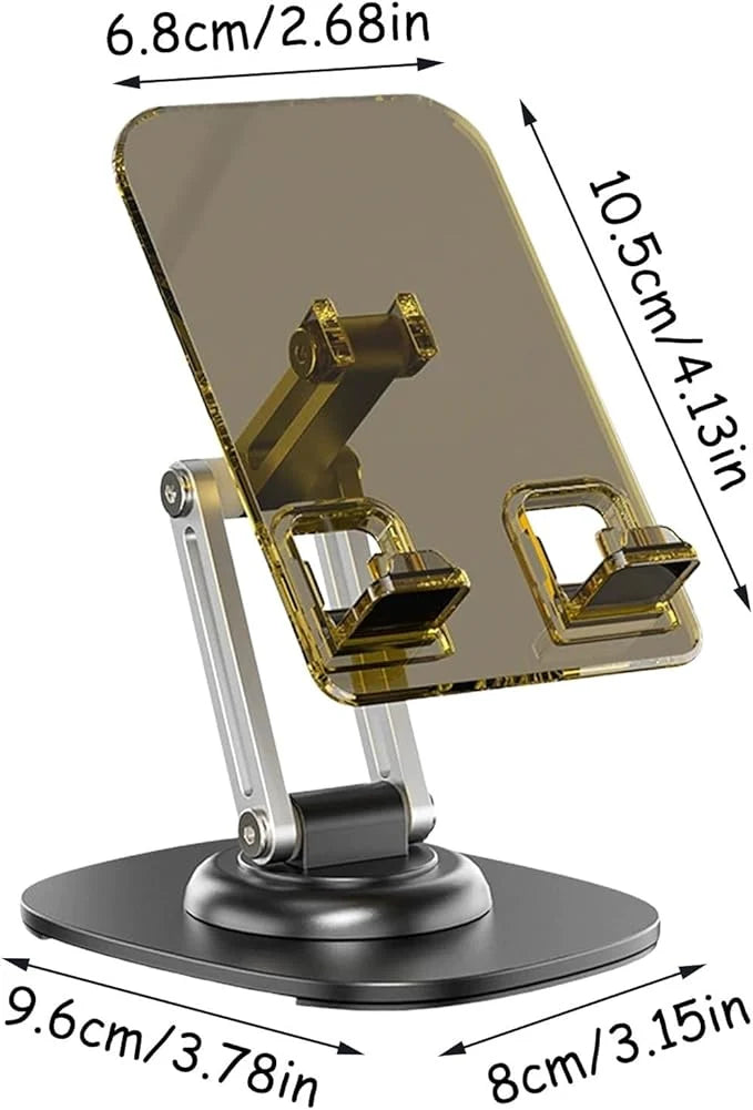 Foldable Metal Desk Stand for Phone & Tablet