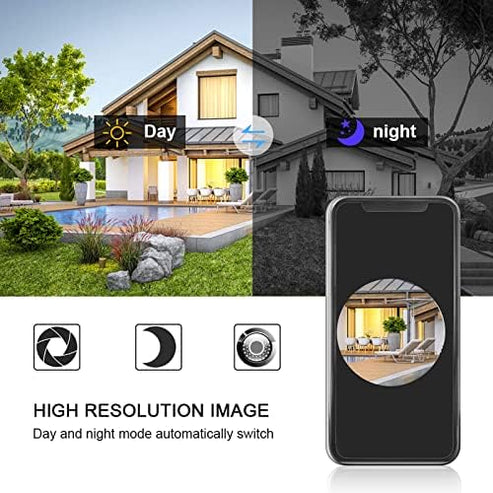 Smart Home WiFi Video Doorbell Wireless Camera Door Bell
