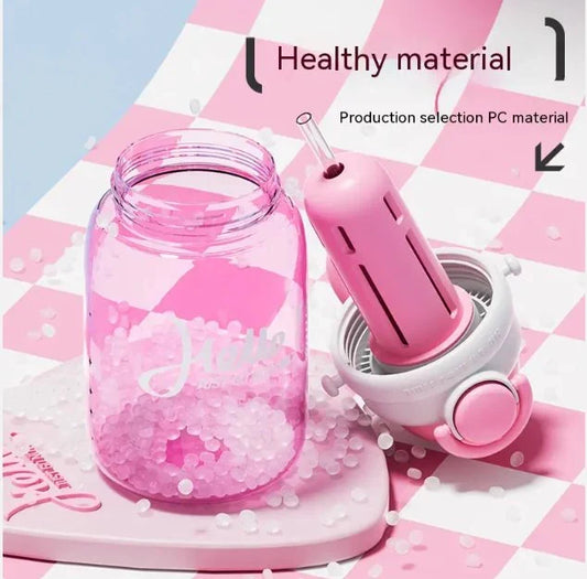 Clear Transparent Water Bottle – Portable Hydration Flask