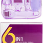 6-in-1 Microneedling Derma Roller Kit