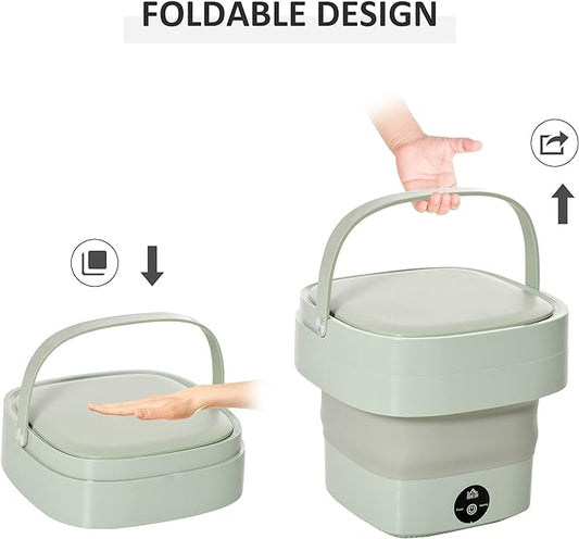 Foldable Mini Laundry Machine ( UAE Delivery Time: 1-3 Days )