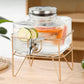 Glass Water Dispenser with Stand