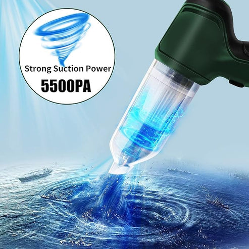 Mini Portable Vacuum Cleaner Rechargeable Handheld Dust Cleaner