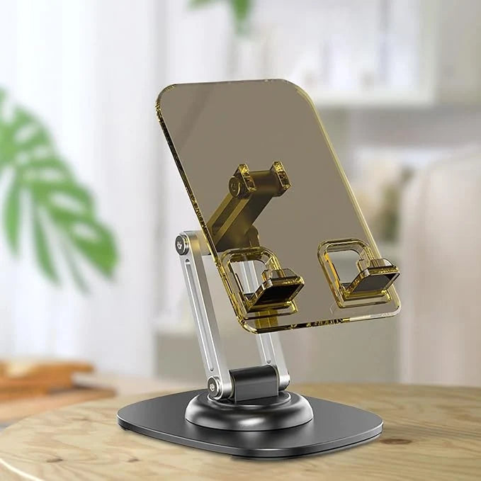Foldable Metal Desk Stand for Phone & Tablet