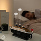 Jellyfish Ship-Shaped Air Humidifier LED Aroma Diffuser for Bedroom