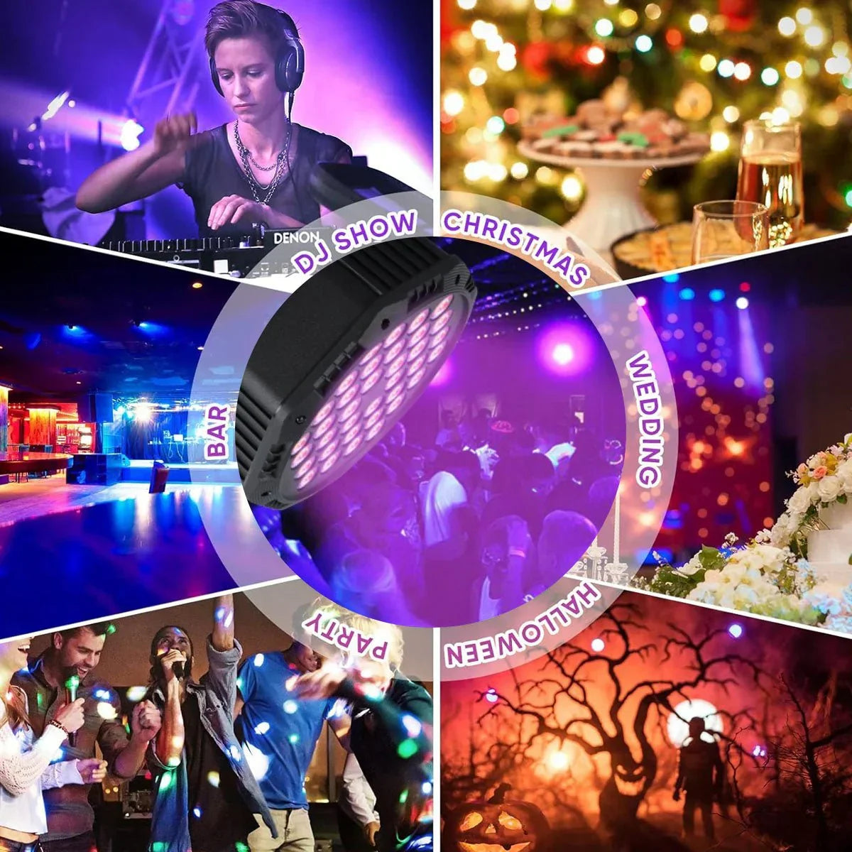 Multi-Function LED PAR Light