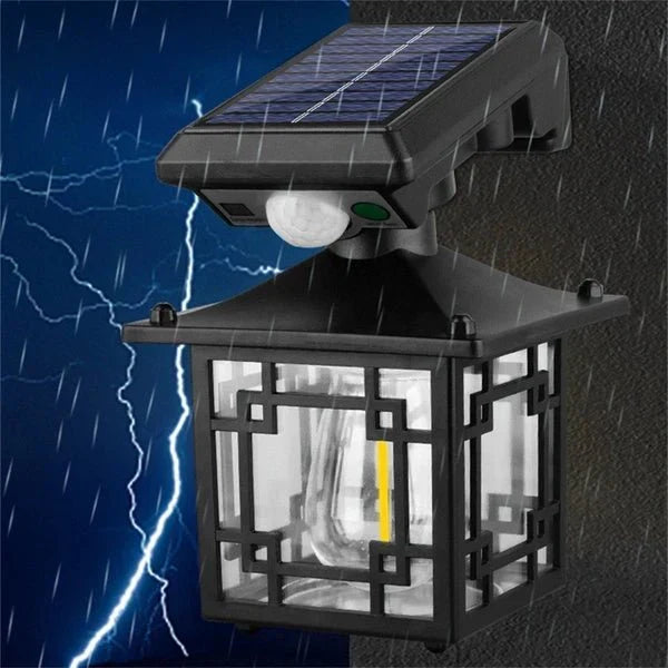 Waterproof Solar Sensor Wall Light
