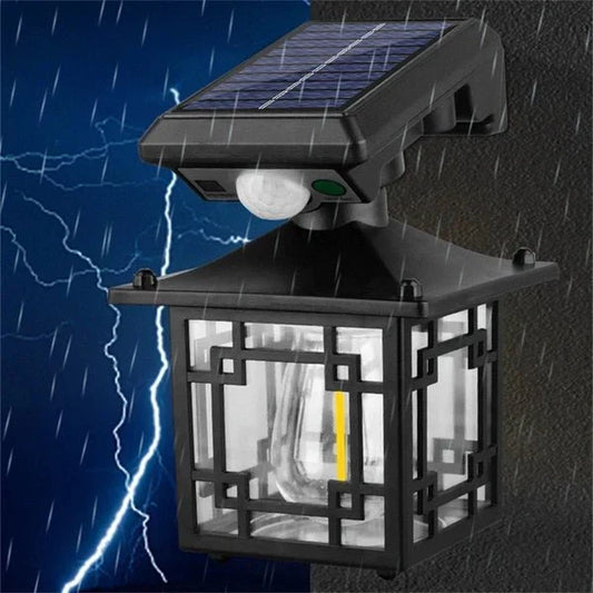 Waterproof Solar Sensor Wall Light