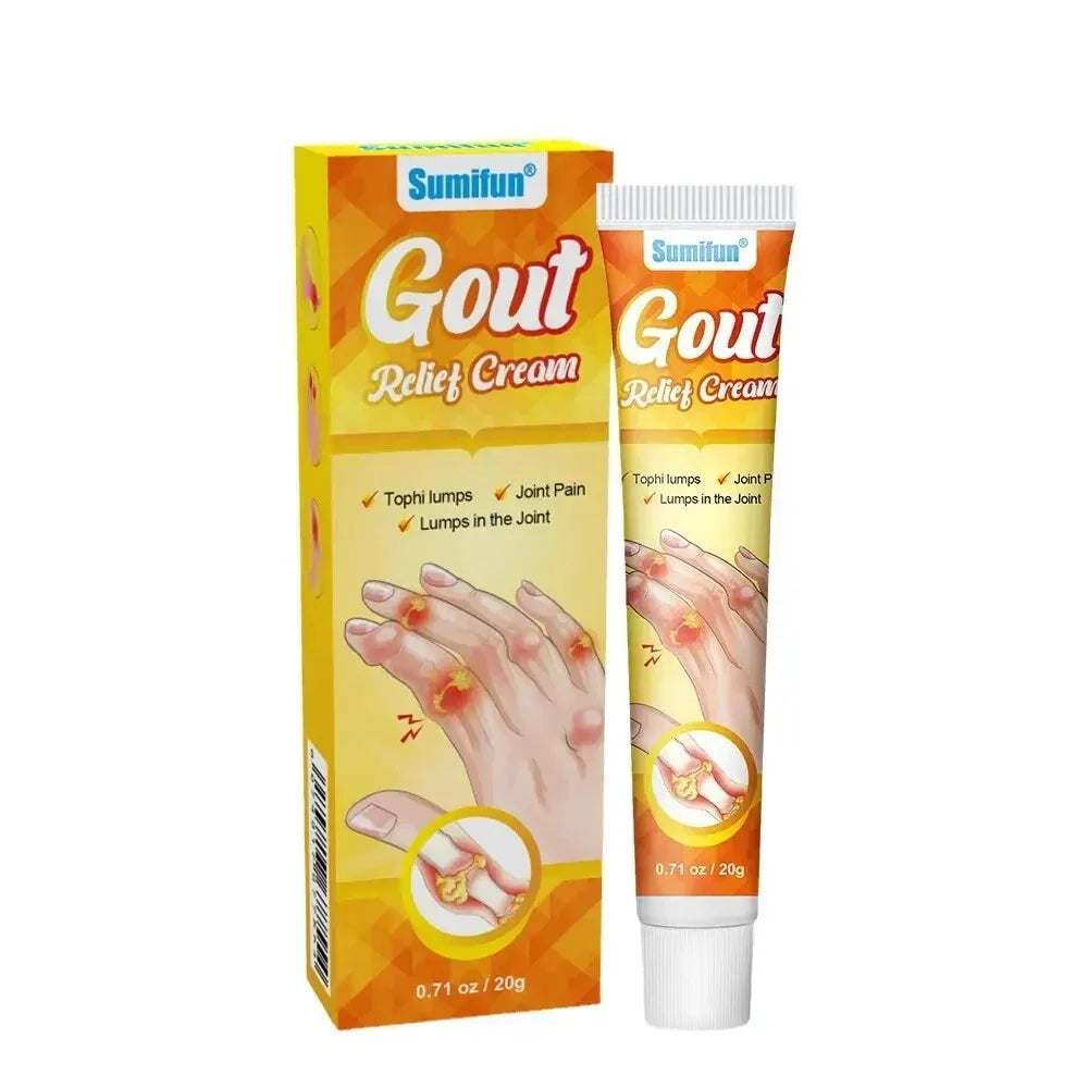 Gout Relief Cream Fast Pain & Swelling Reduction