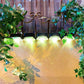 Solar Motion Sensor Wall Light Bright LED Outdoor