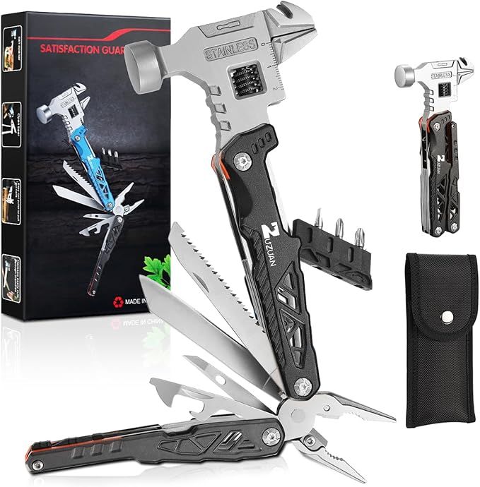 Upgraded 18 in 1 Multitool,Professional Stainless Steel